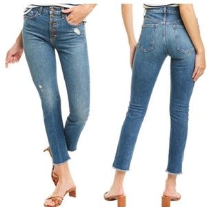 Veronica Beard Faye 11” High Rise Skinny Jean